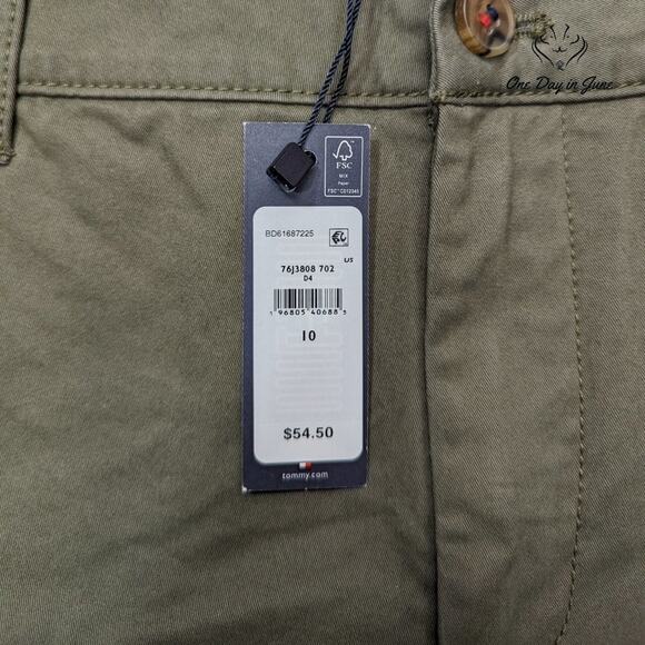 Tommy Hilfiger Classic Stretch Shorts Size 10 - Picture 2 of 7